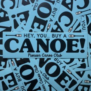 Buy A Canoe Sticker